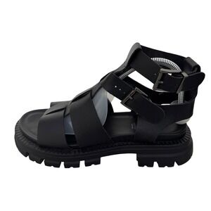 Schuh Gladiator Sandals Black Womens 9.5 UK 7